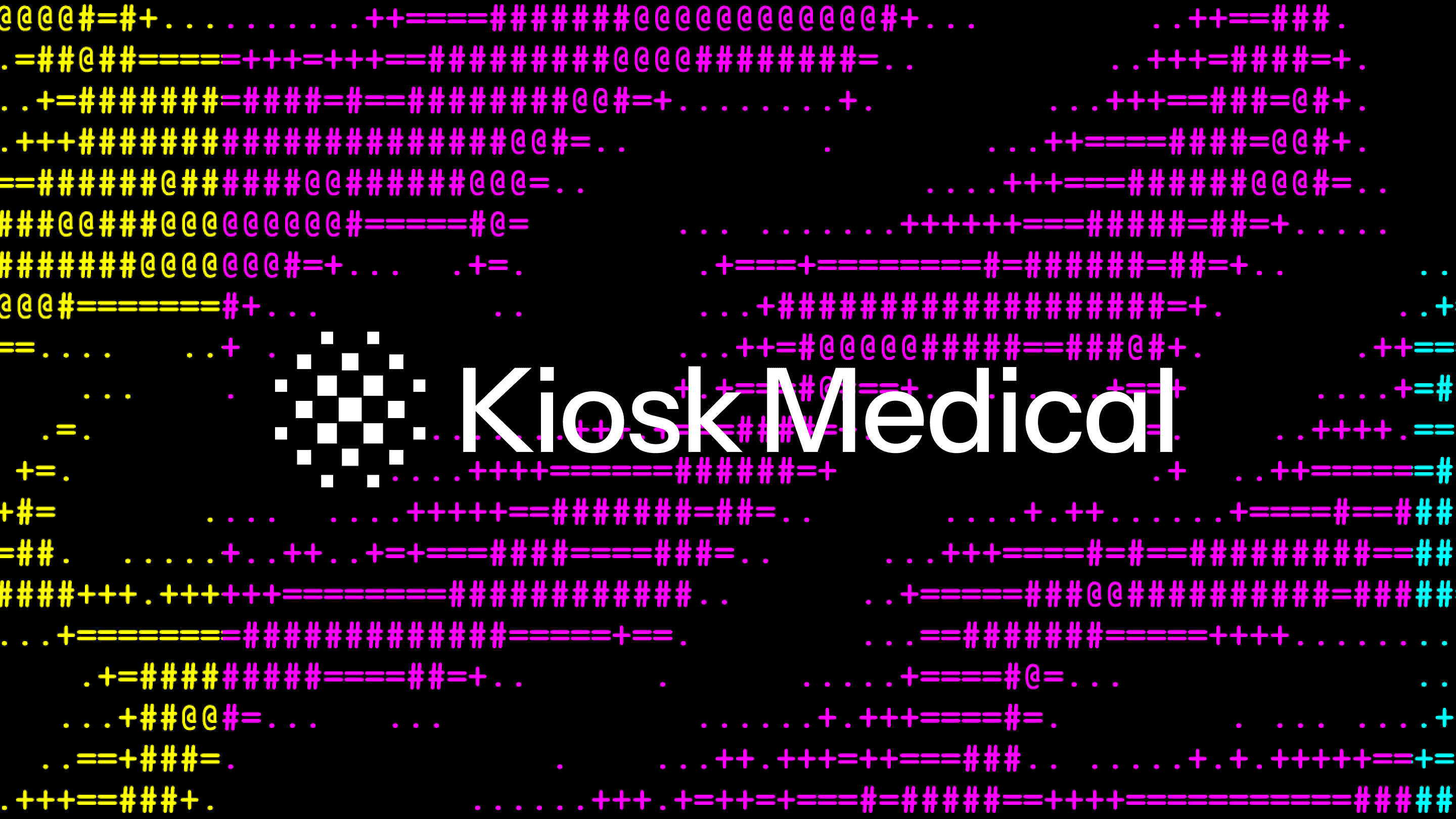 Kiosk Medical, design visual 1 of 5